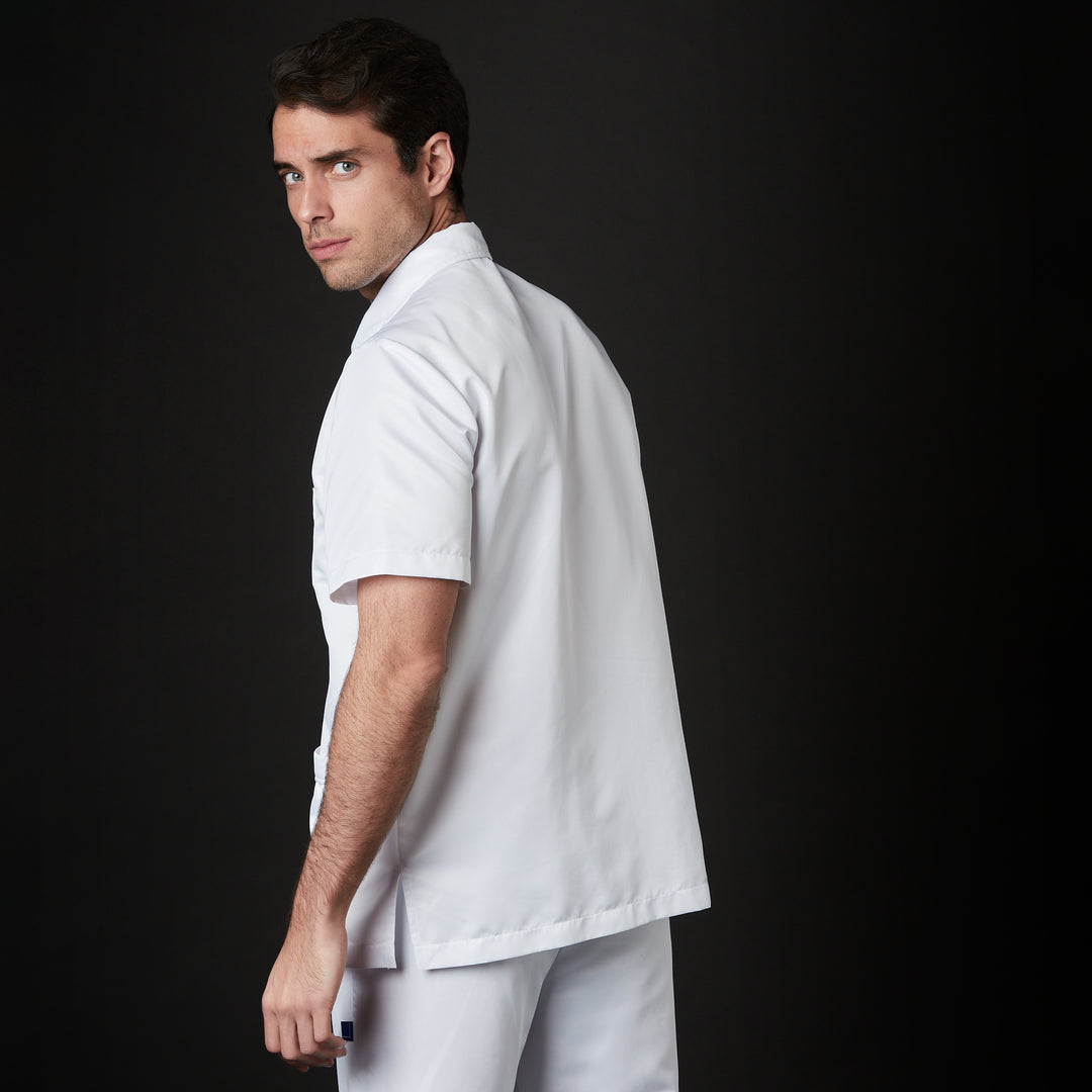 casaca para hombre en color blanco