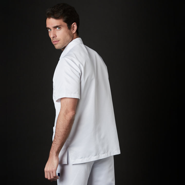 casaca para hombre en color blanco