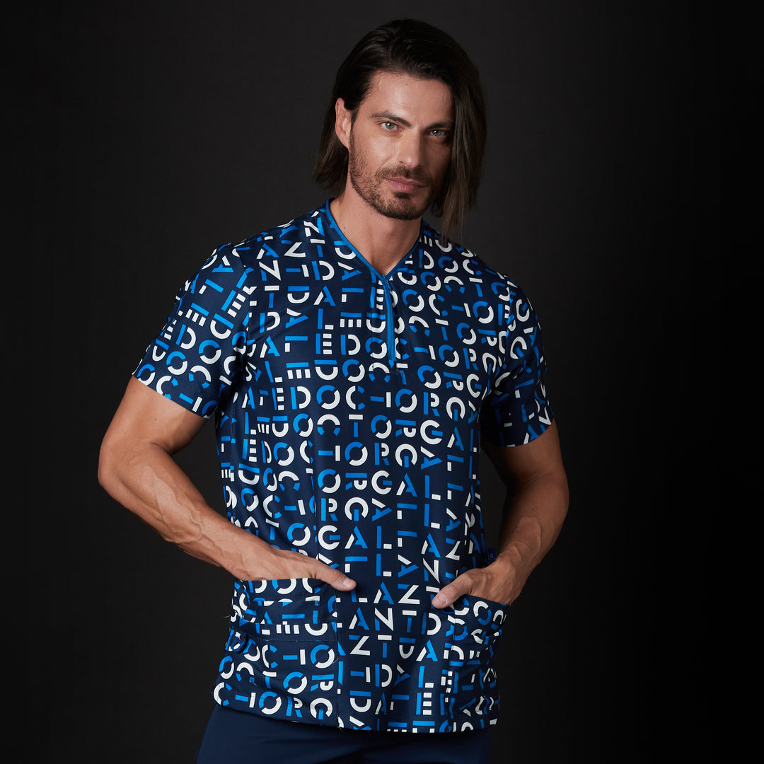 casaca para hombre en color marino