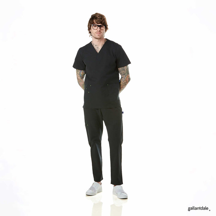 pijama para hombre en color negro