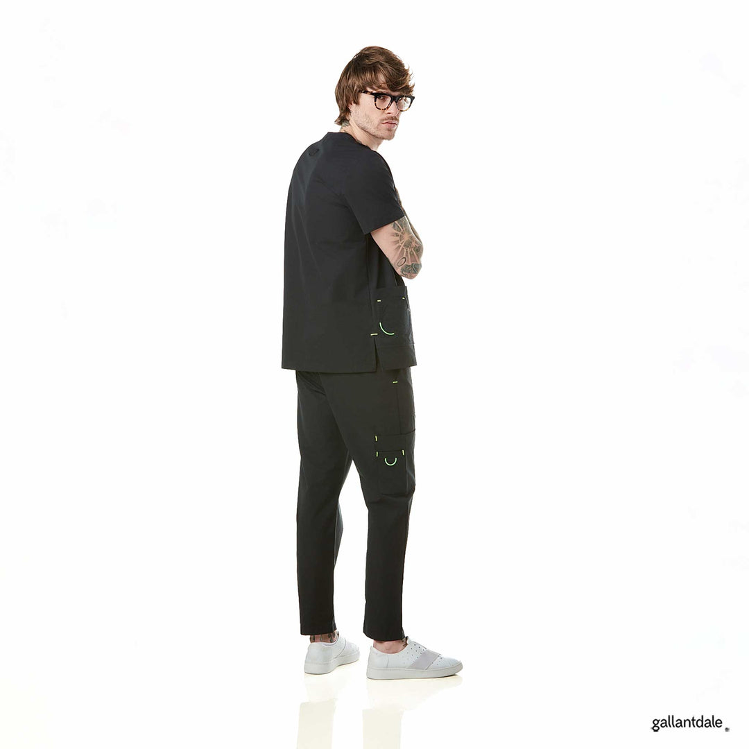 pijama para hombre en color negro