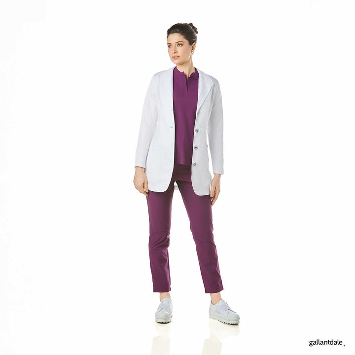 bata para mujer en color blanco