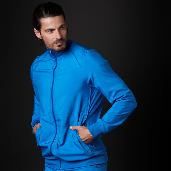 chaqueta para hombre en color azul
