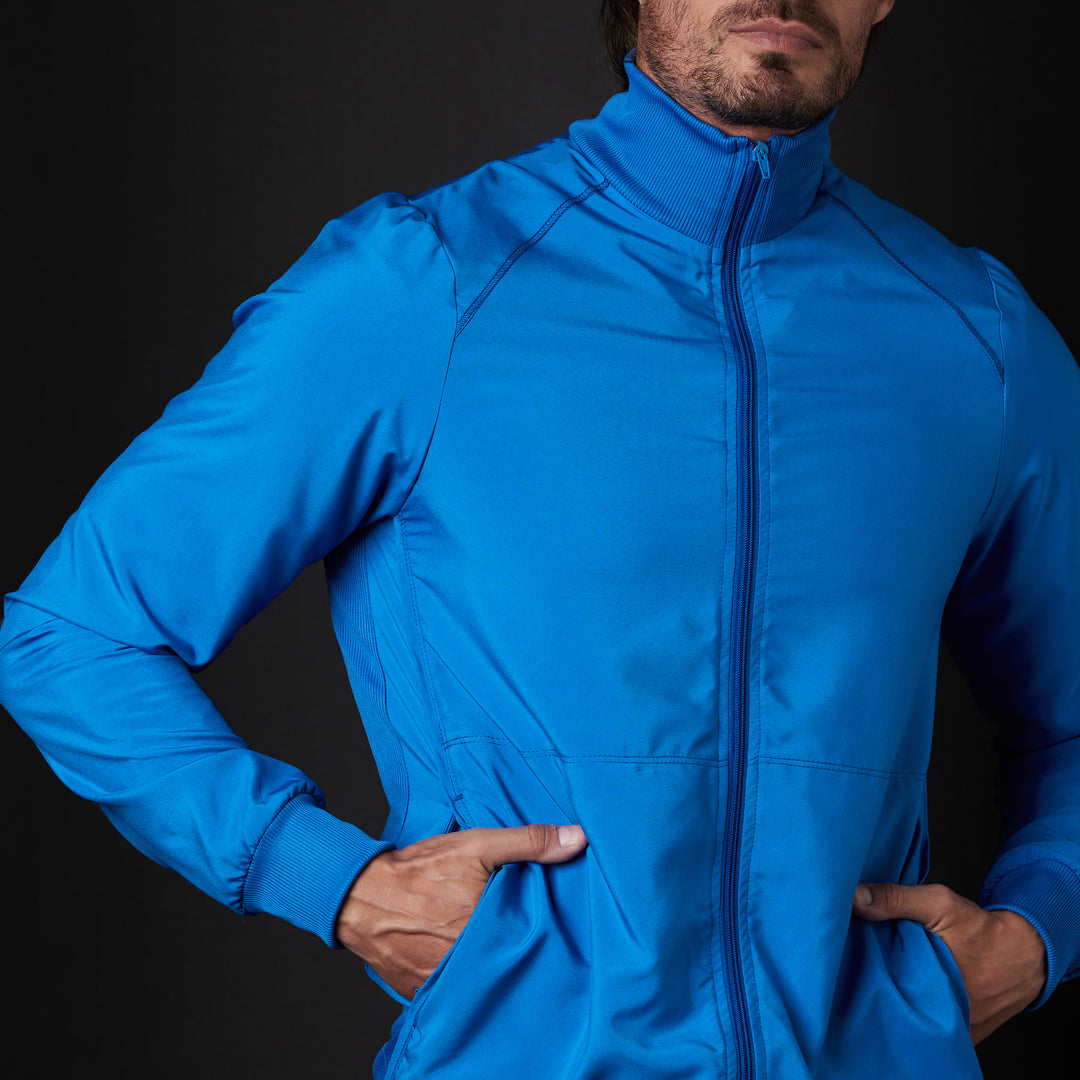 chaqueta para hombre en color azul