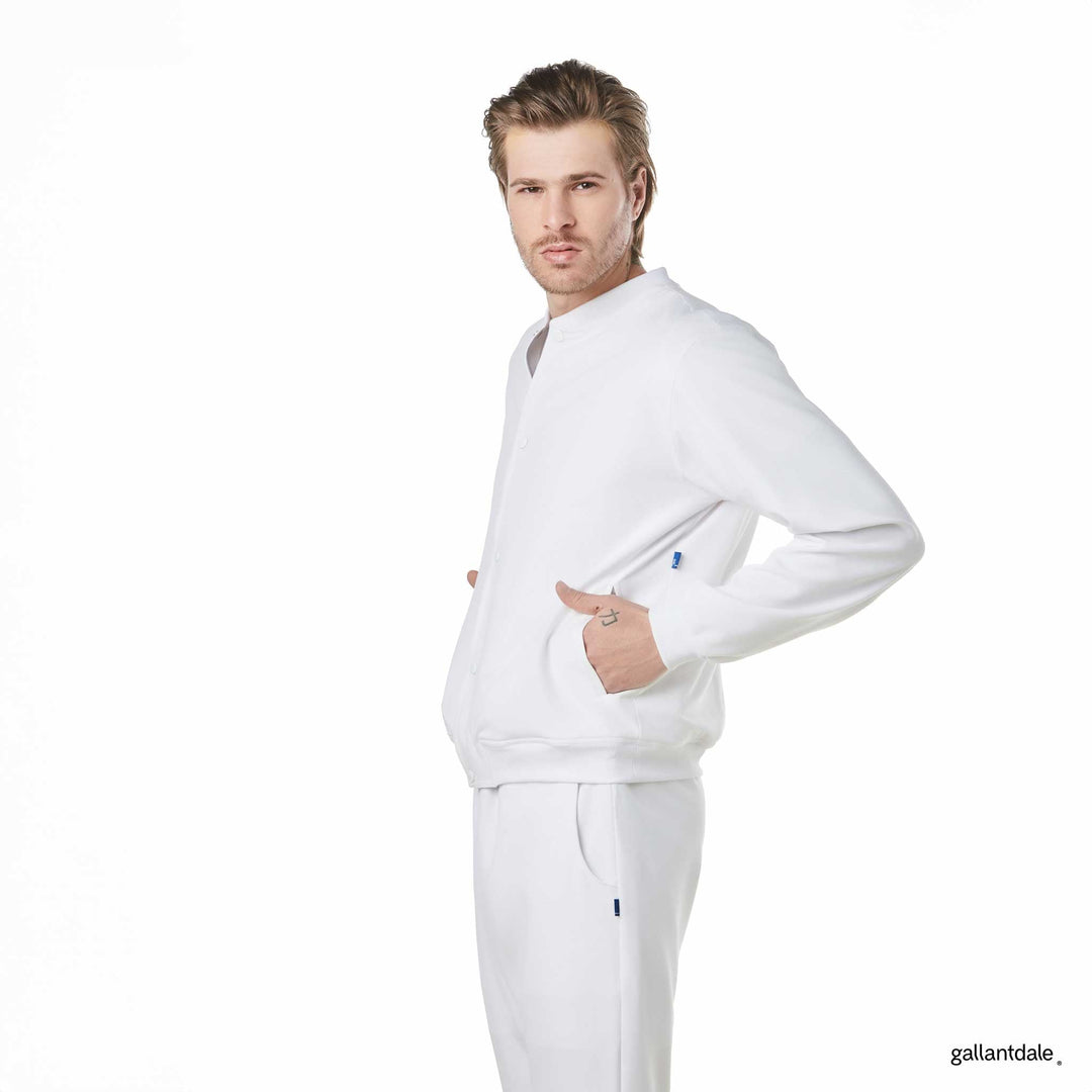 chamarra para hombre en color blanco