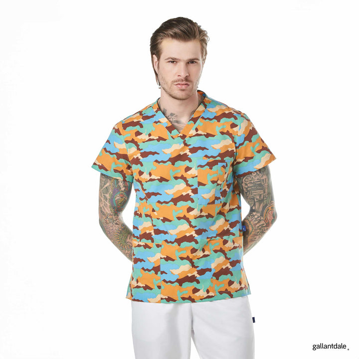 casaca para hombre en color café