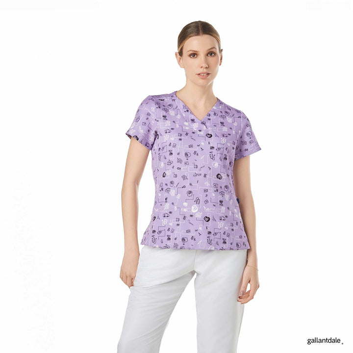 casaca para mujer en color morado