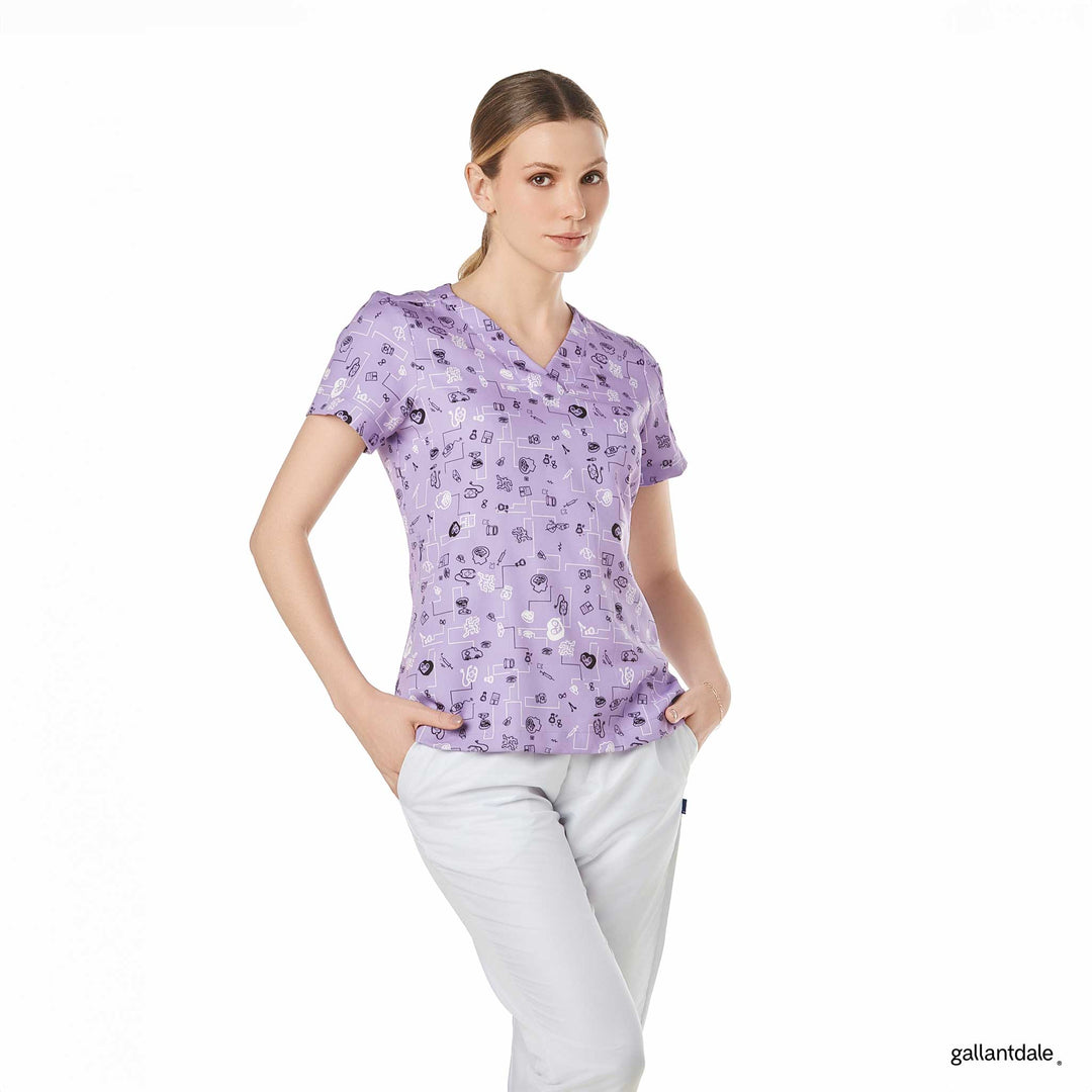 casaca para mujer en color morado