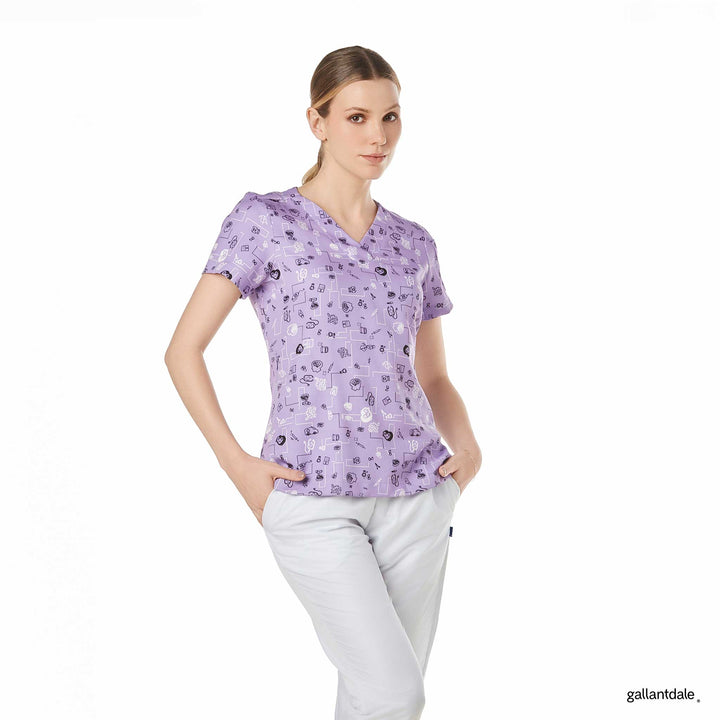 casaca para mujer en color morado