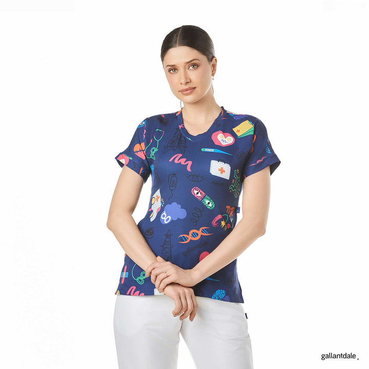 casaca para mujer en color marino