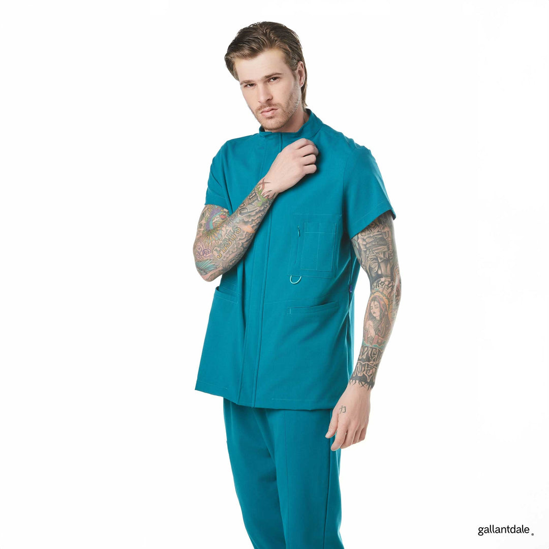 casaca para hombre en color verde