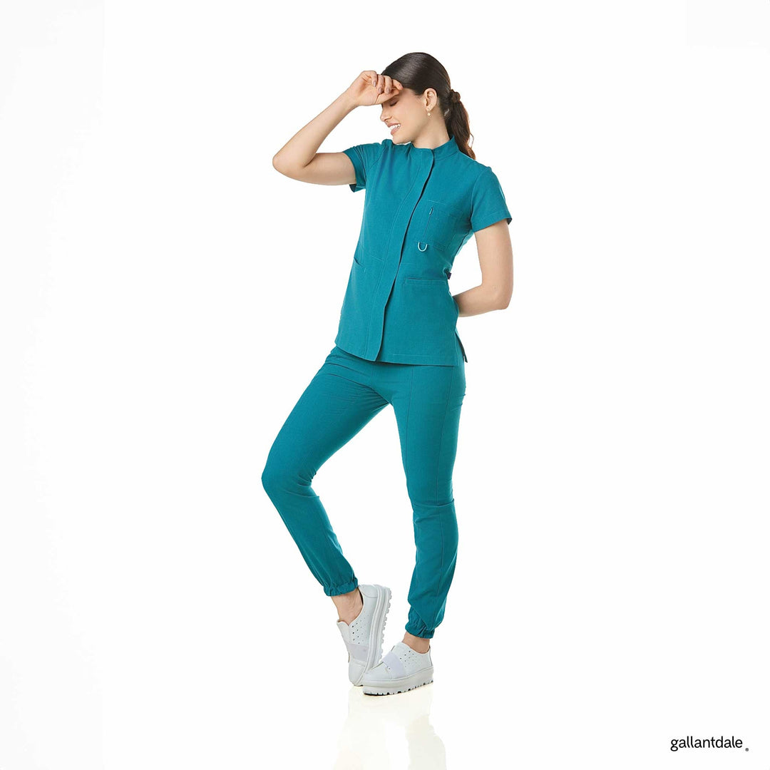 casaca para mujer en color verde