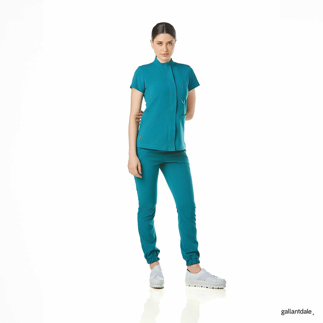 casaca para mujer en color verde