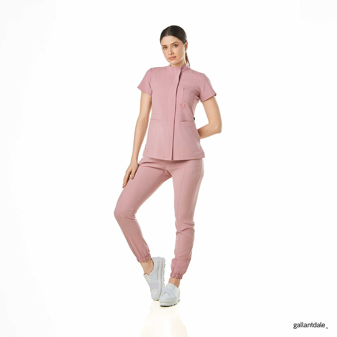casaca para mujer en color rosa