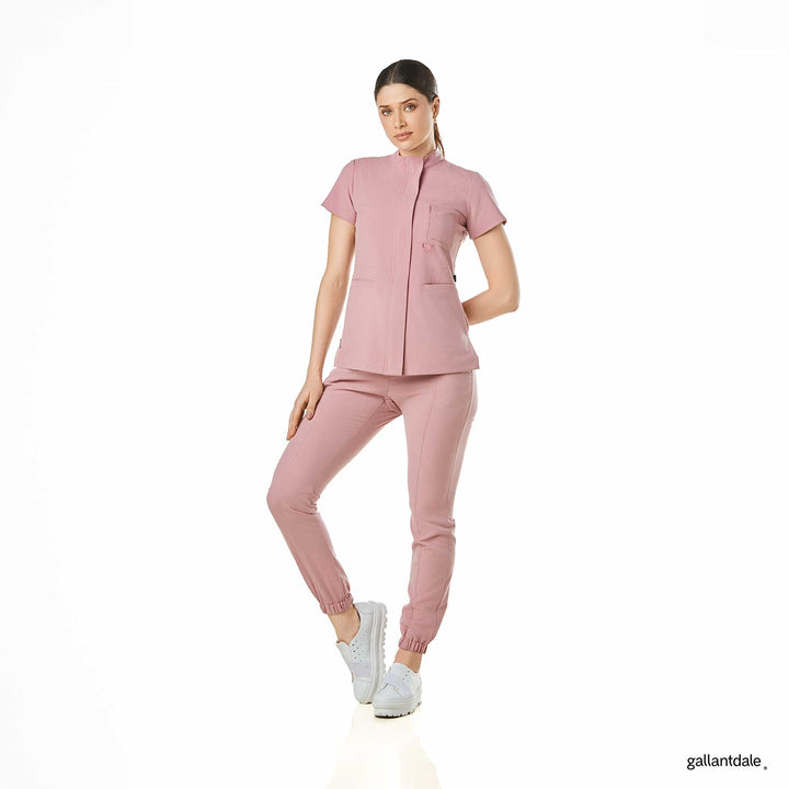 casaca para mujer en color rosa