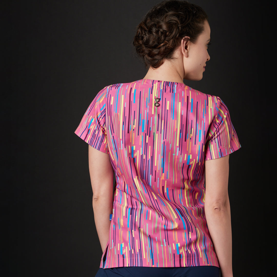 casaca para mujer en color morado