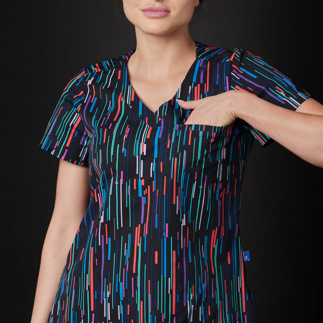 casaca para mujer en color marino
