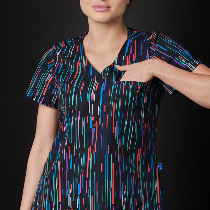 casaca para mujer en color marino
