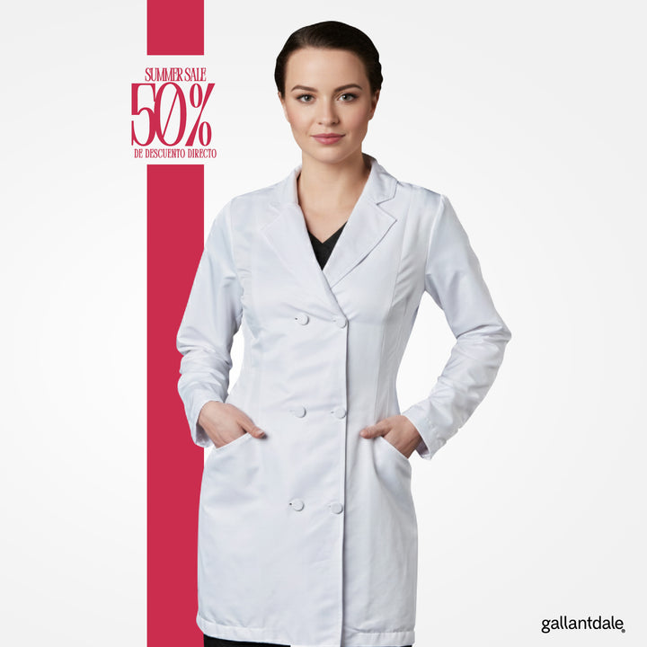 Musa Women Lab Coat Win Antibacterial