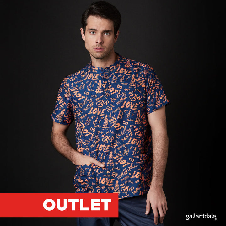 Dubuffet Men Scrub Top Stretch Premium Novu