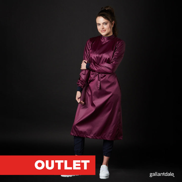 Bata Sanitaria Wet Free Dama Waterproof Inglés