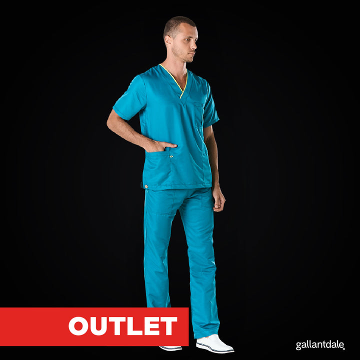 Dr. House Men Scrub Set Win Antibacterial - Clearance