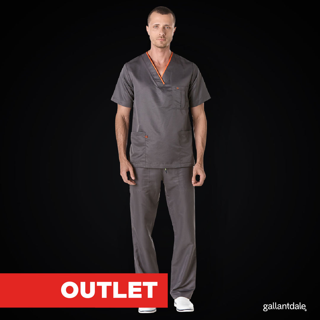 Dr. House Men Scrub Set Win Antibacterial - Clearance