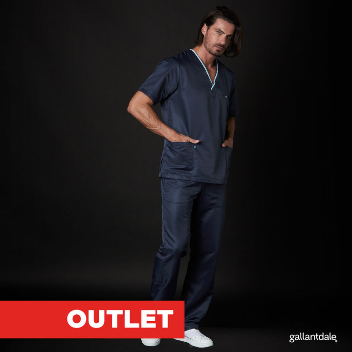Dr. House Men Scrub Set Win Antibacterial - Clearance