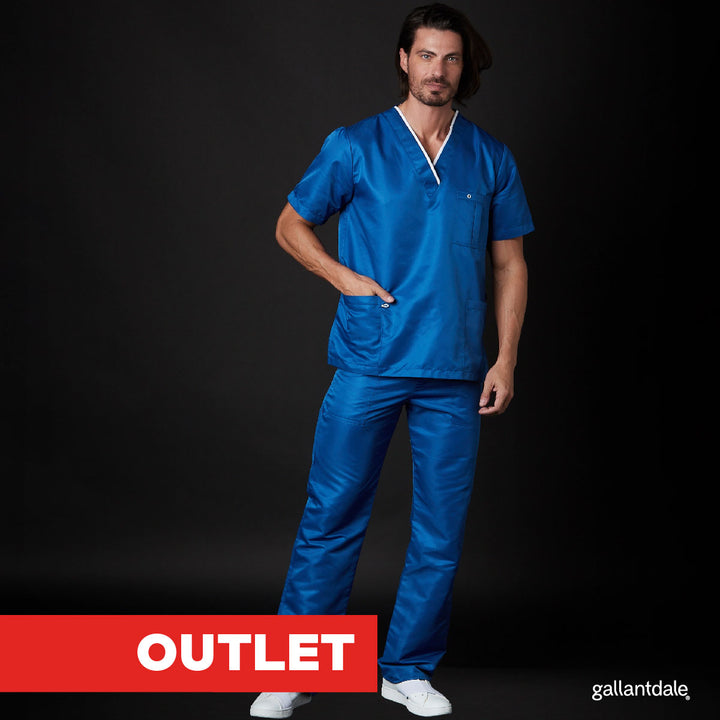 Dr. House Men Scrub Set Win Antibacterial - Clearance
