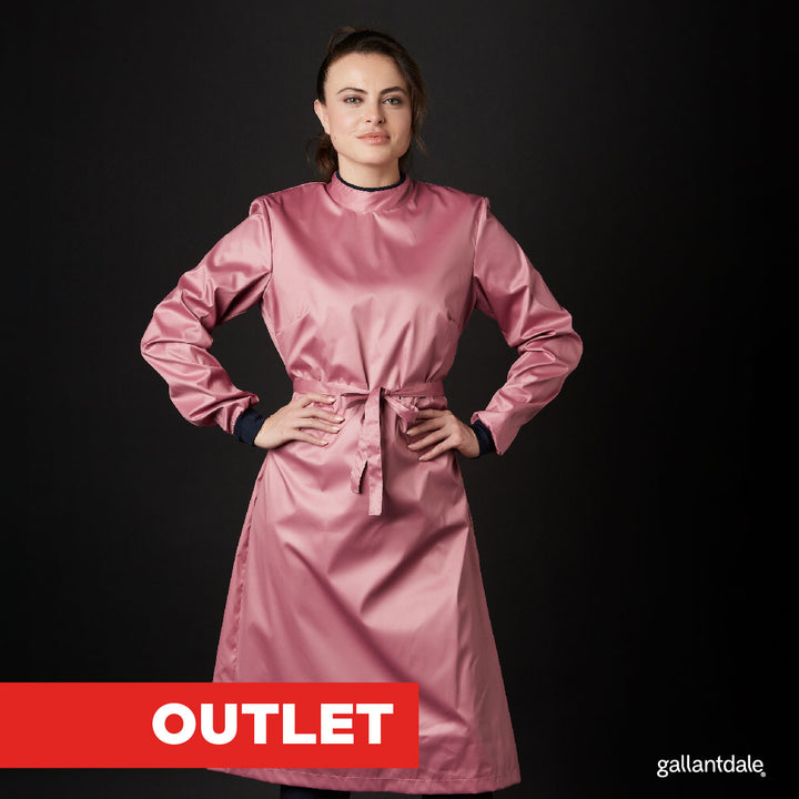 Bata Sanitaria Wet Free Dama Waterproof Inglés
