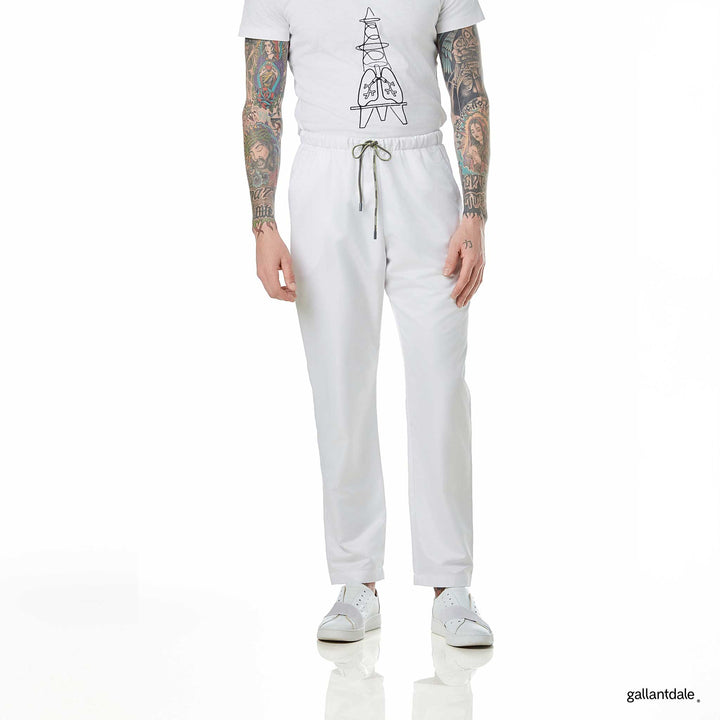 pantalón para hombre en color blanco