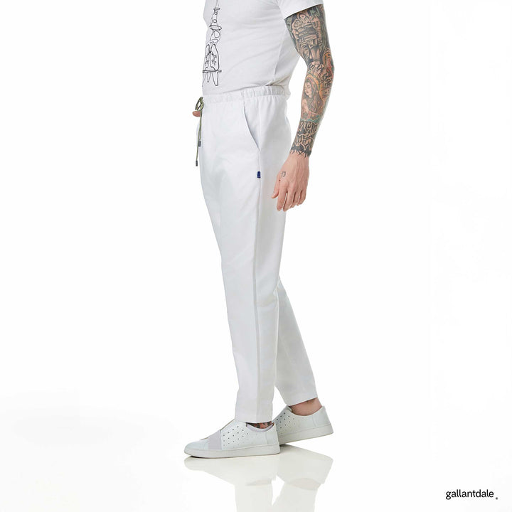 pantalón para hombre en color blanco