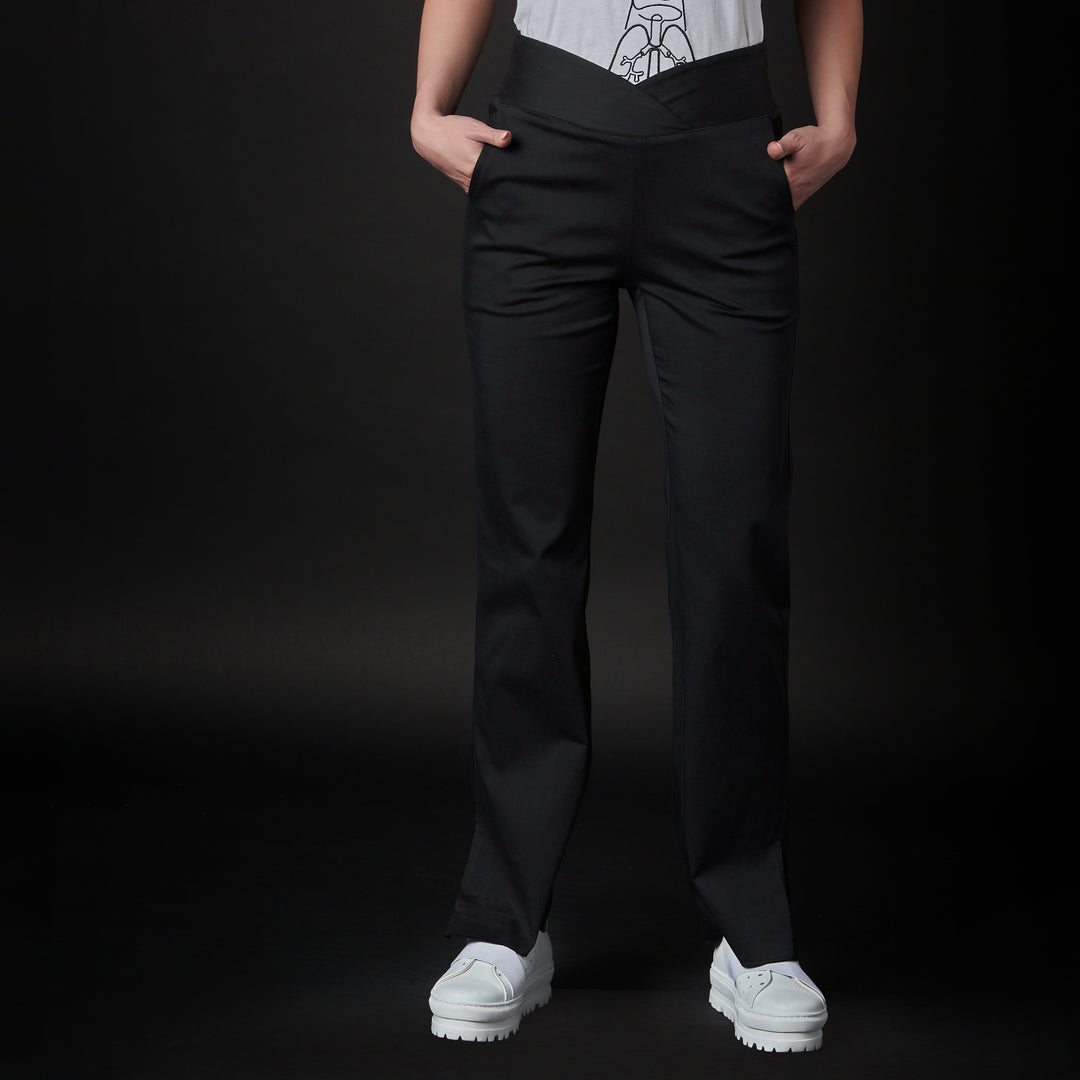 pantalón para mujer en color negro