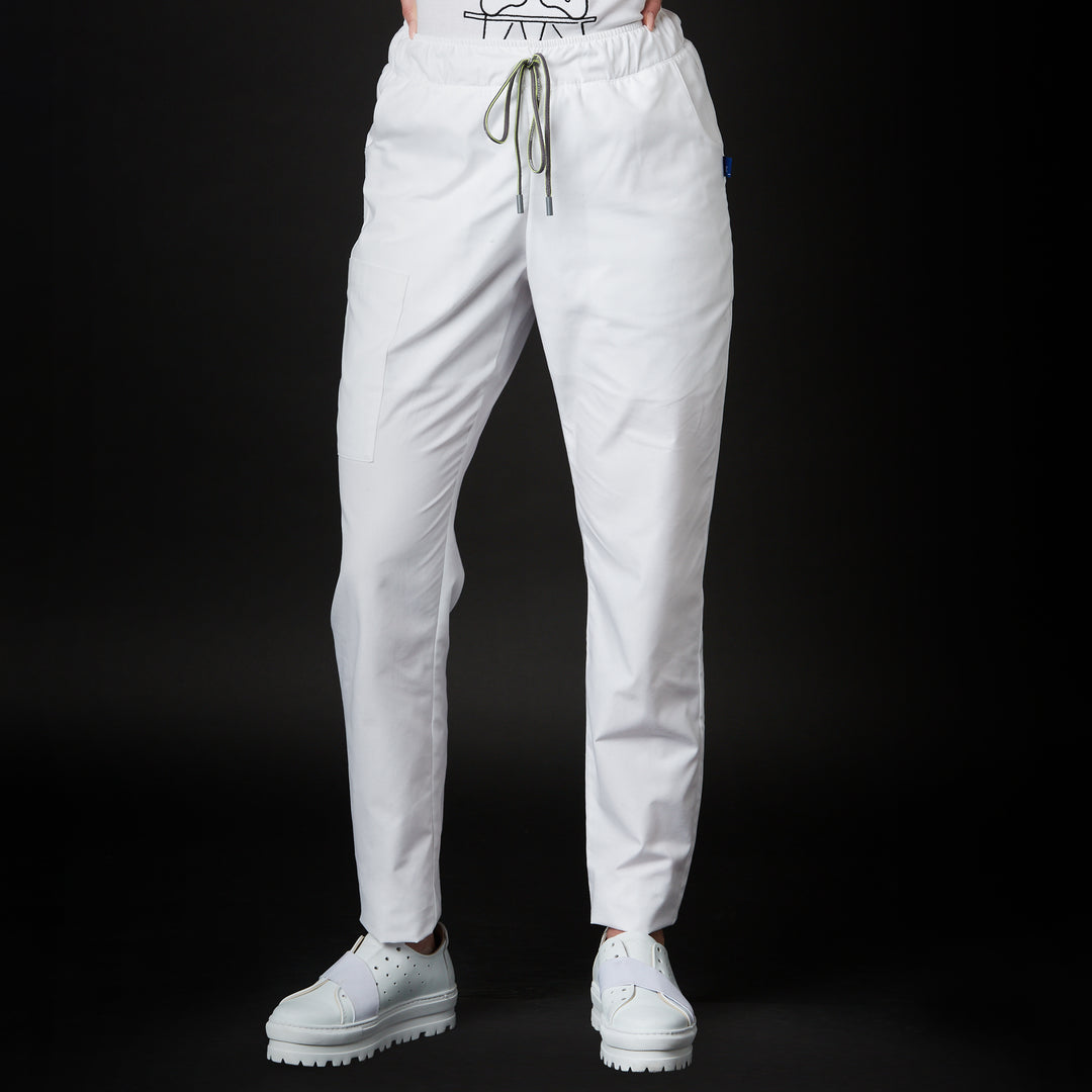 pantalón para mujer en color blanco