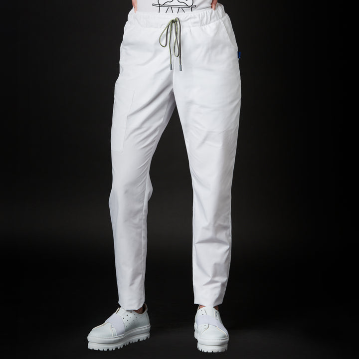 pantalón para mujer en color blanco