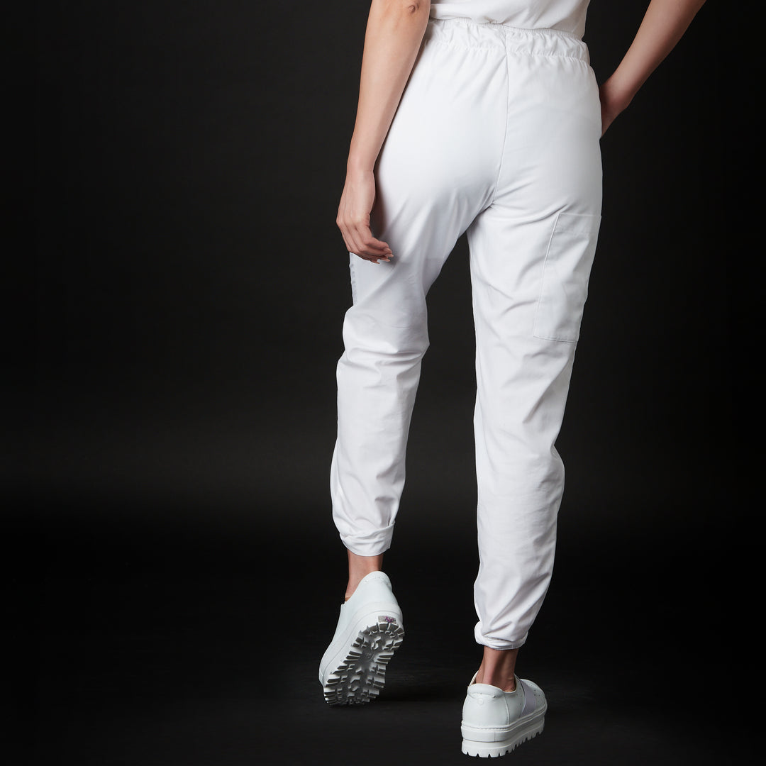 pantalón para mujer en color blanco