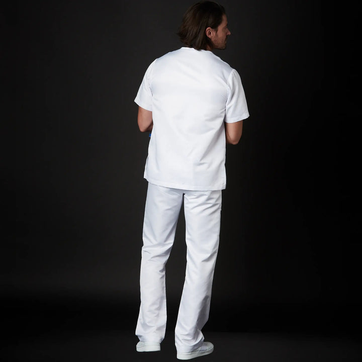pijama dr house caballero win antibacsafe para hombre en color blanco