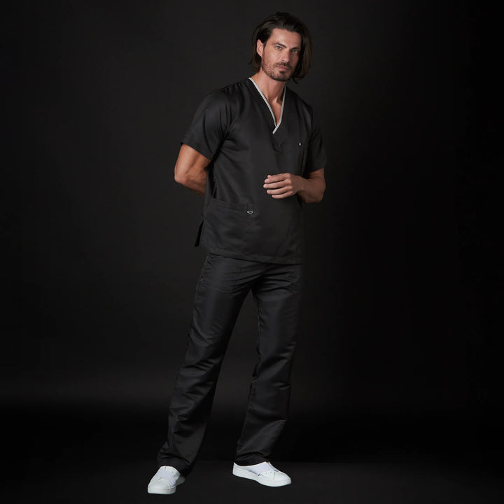 pijama dr house caballero win antibacsafe para hombre en color negro