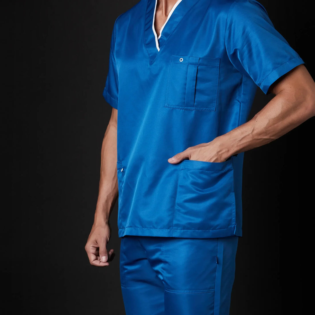 pijama dr house caballero win antibacsafe para hombre en color morado