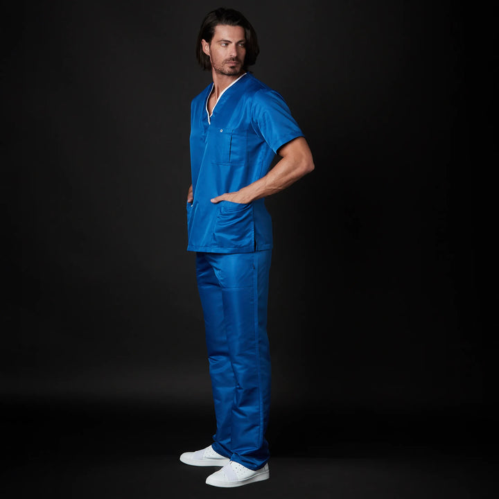 pijama dr house caballero win antibacsafe para hombre en color morado