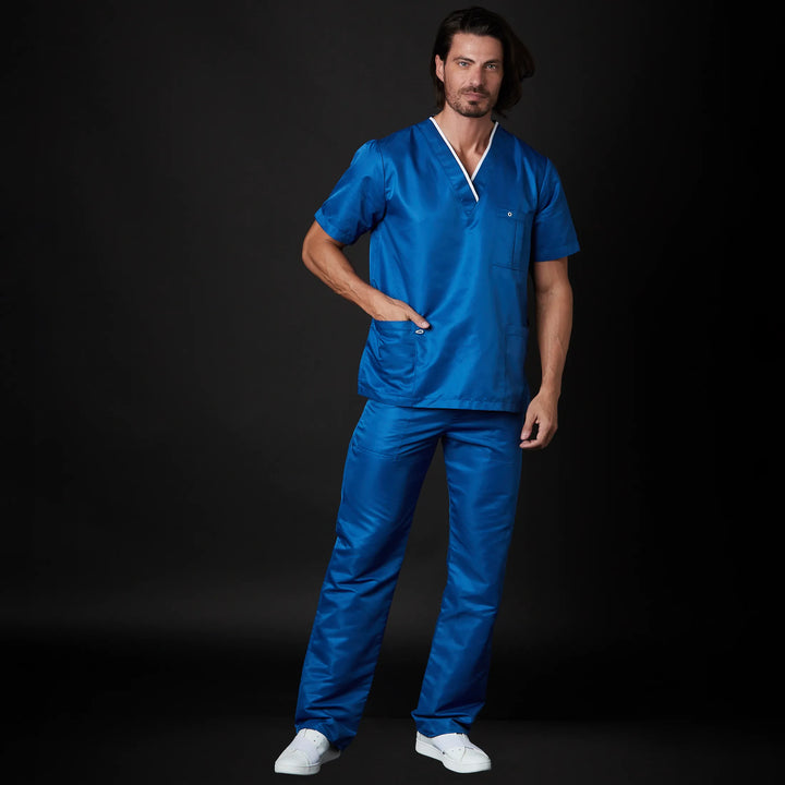 pijama dr house caballero win antibacsafe para hombre en color morado
