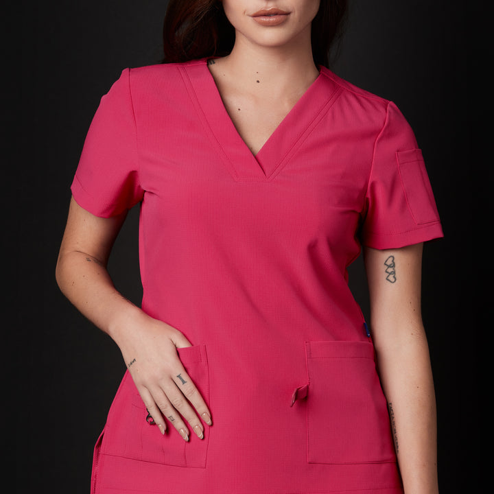 pijama performance dama para mujer en color rosa