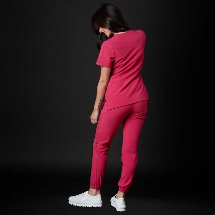 pijama performance dama para mujer en color rosa