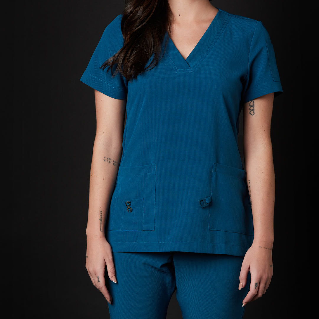 pijama performance dama para mujer en color azul