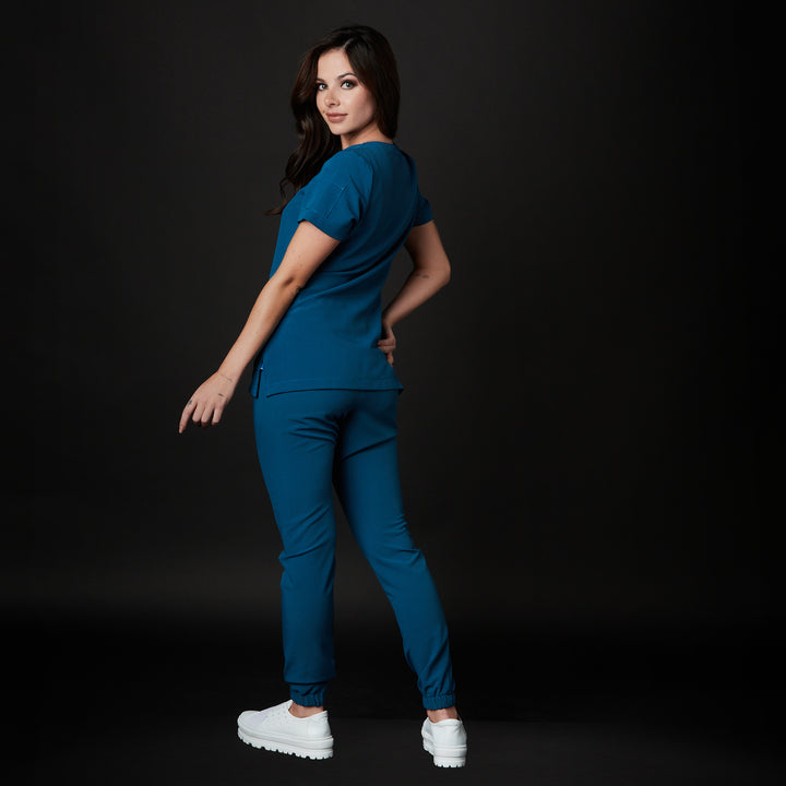 pijama performance dama para mujer en color azul