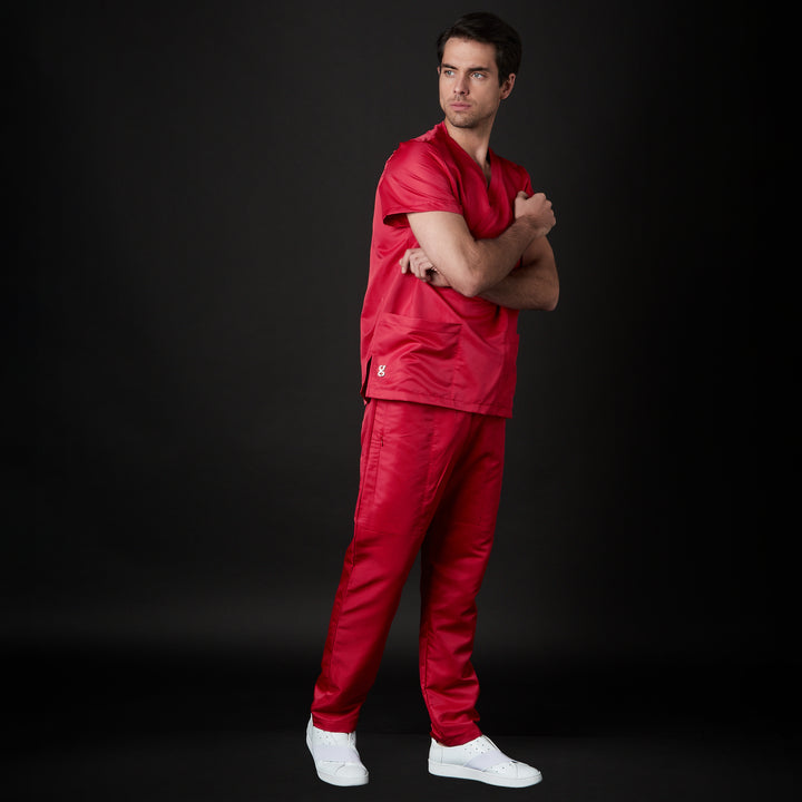 pijama para hombre en color rojo