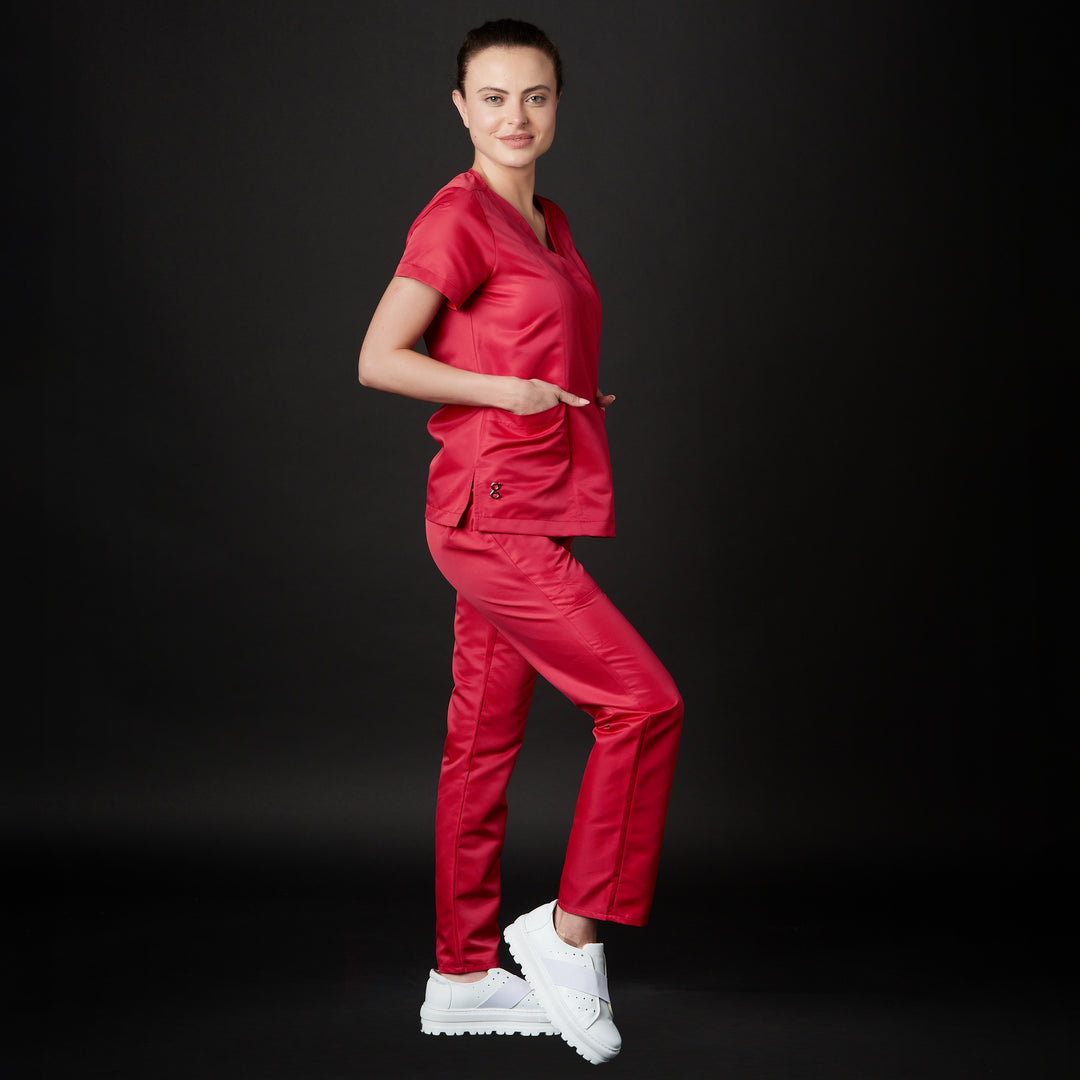 pijama para mujer en color rojo