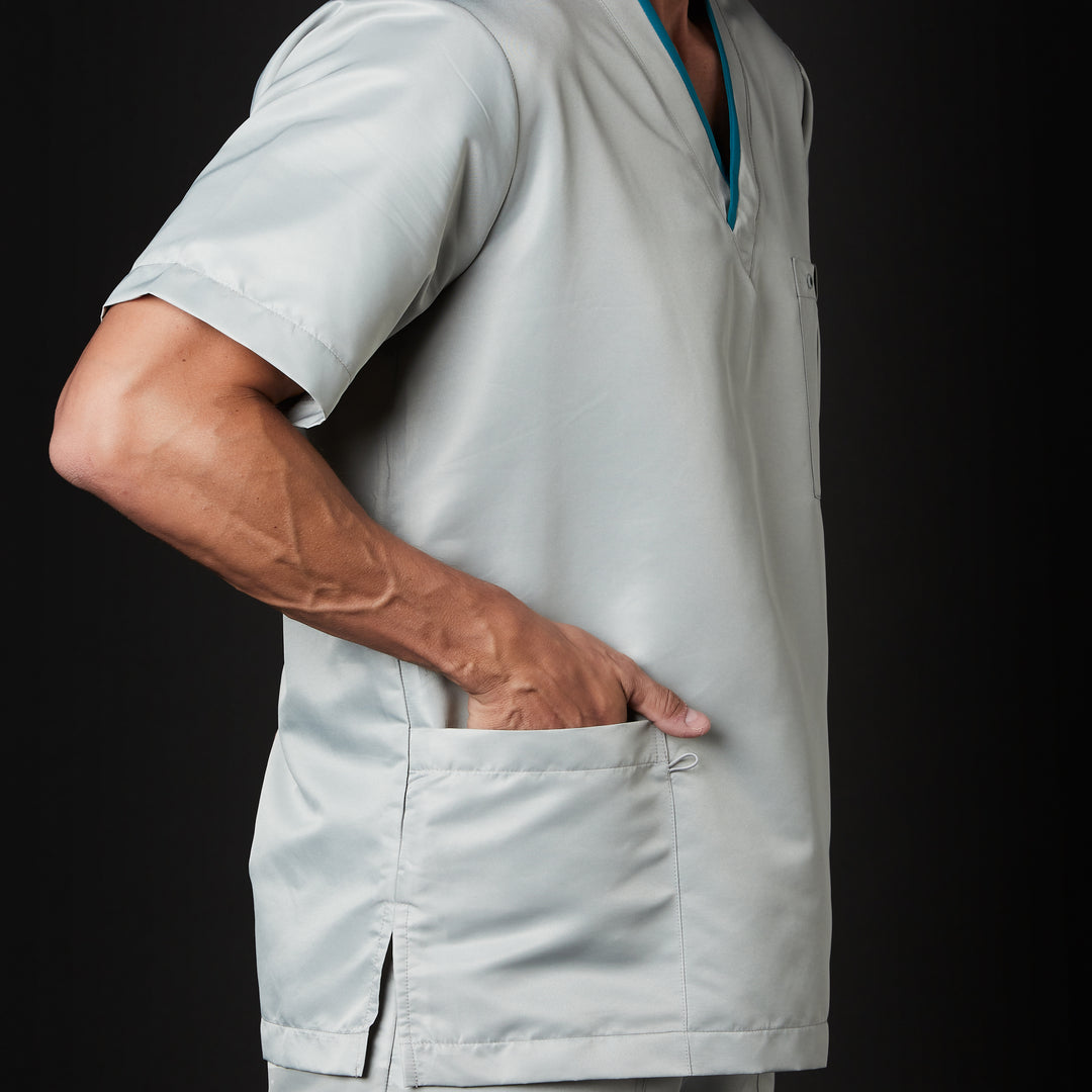 pijama dr house caballero win antibacsafe para hombre en color gris