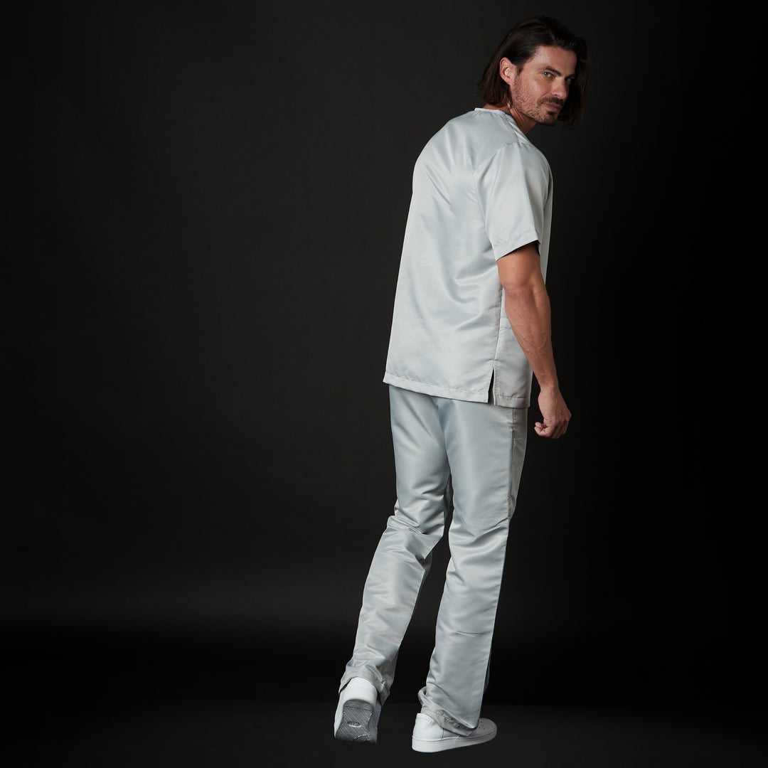 pijama dr house caballero win antibacsafe para hombre en color gris