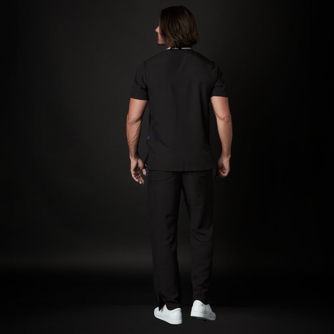 pijama para hombre en color negro